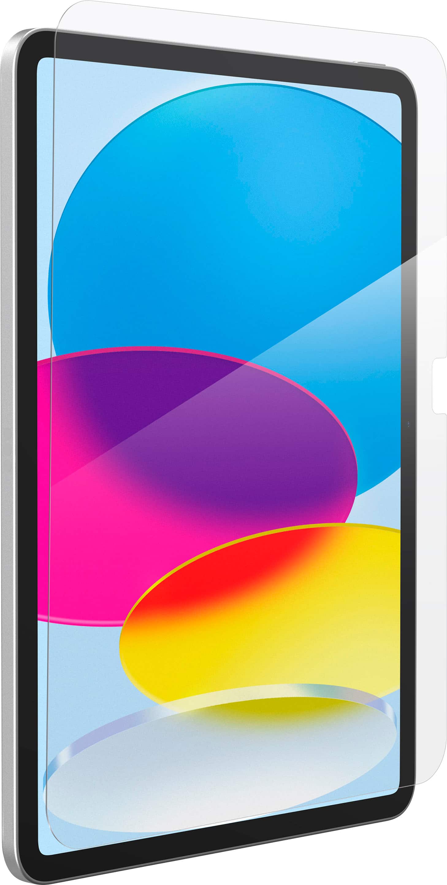 InvisibleShield Glass Elite screen protector applied to an iPad 10.9-inch