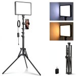 Neewer Basics LED Video Light Bi Color Dimmable Streaming-0