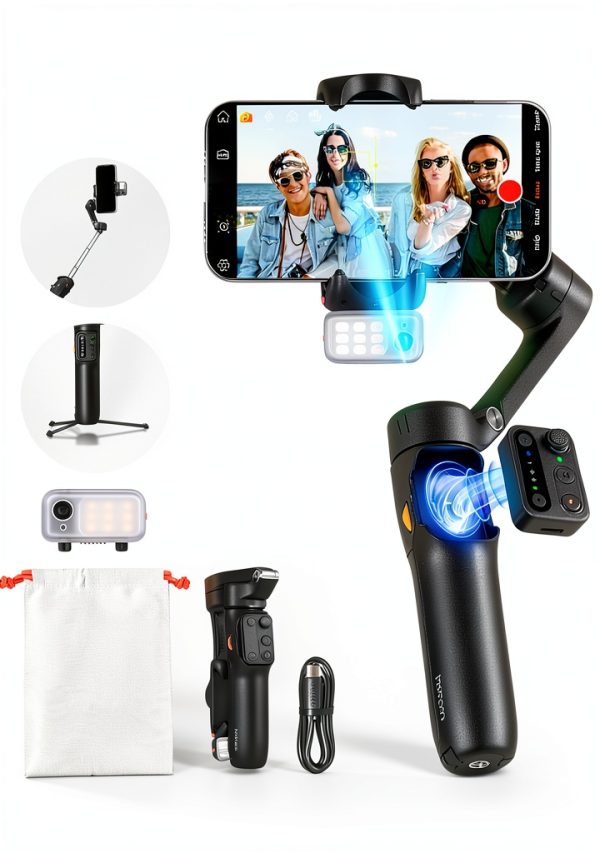 Hohem iSteady V3 Gimbal Magnetic AI Tracking Smartphone-1