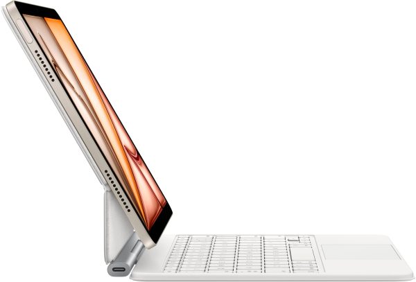Apple Magic Keyboard iPad Air Black White Typing Trackpad-3