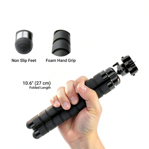 Neewer Basics Flexible Phone Tripod Stand Holder Vlogging-5
