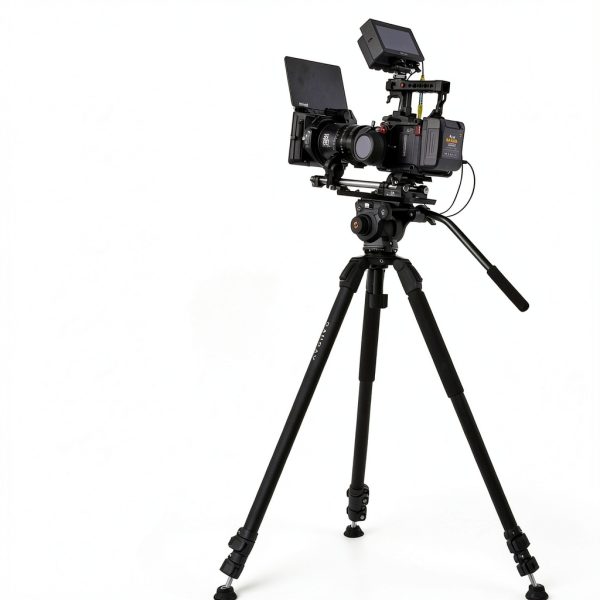 RAUBAY DV-3 Tripod Professional Fluid Head Camera Support-7