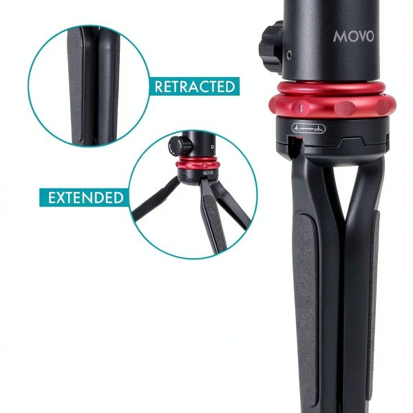 Movo iVlog3 Smartphone Video Kit with Microphone and LED-6