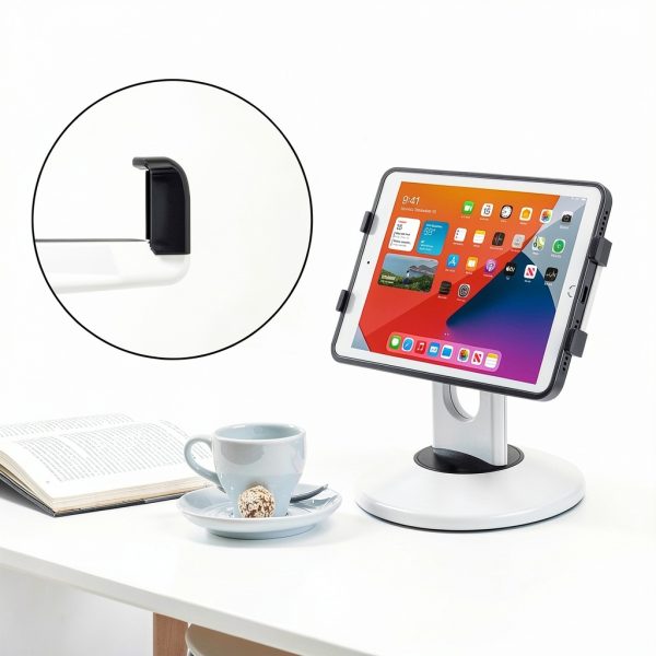 Pavo Tablet Stand 360 Rotatable Base Folding Arm Business-4