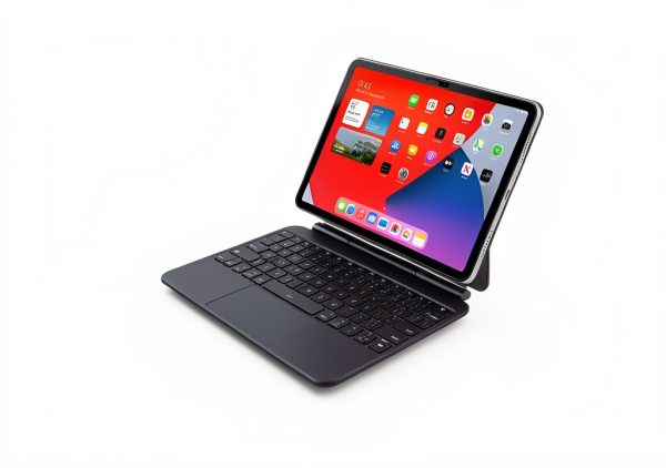 Adesso Portable Keyboard Cover iPad Pro Air Aluminum Slim-12