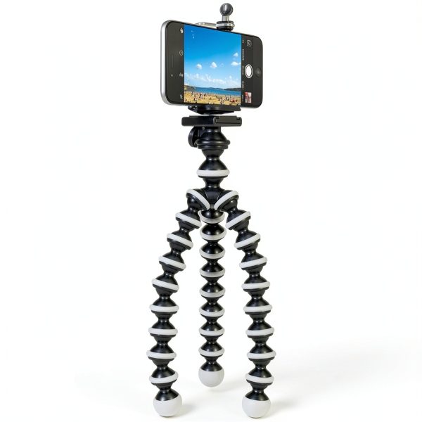 GPX Mini Flexible Tripod Compact 360 Pan for Travelers-1