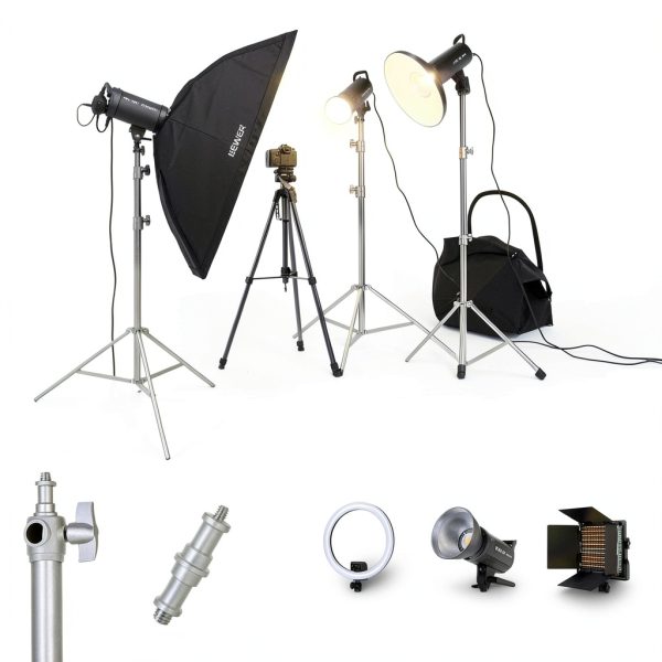 Neewer Stainless Steel Light Stand Spring Cushioned Heavy-4