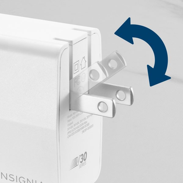 Insignia 100W USB-C GaN Wall Charger for Laptops-3