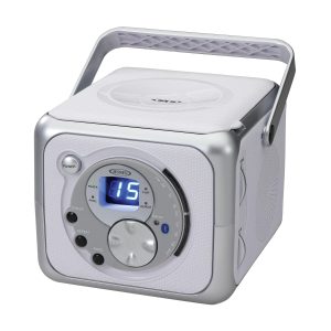 JENSEN CD-555 Portable Stereo Bluetooth CD Player FM Radio-0