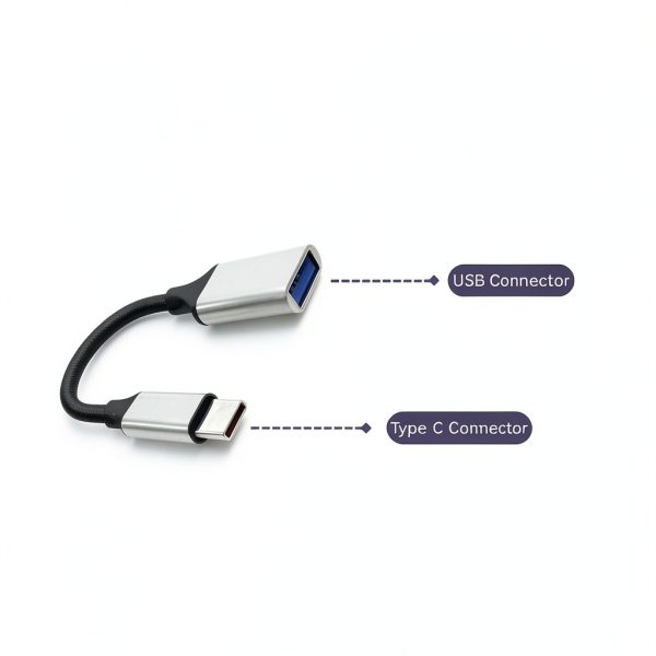 USB C to USB Adapter 2 Pack for MacBook iPhone Samsung-2