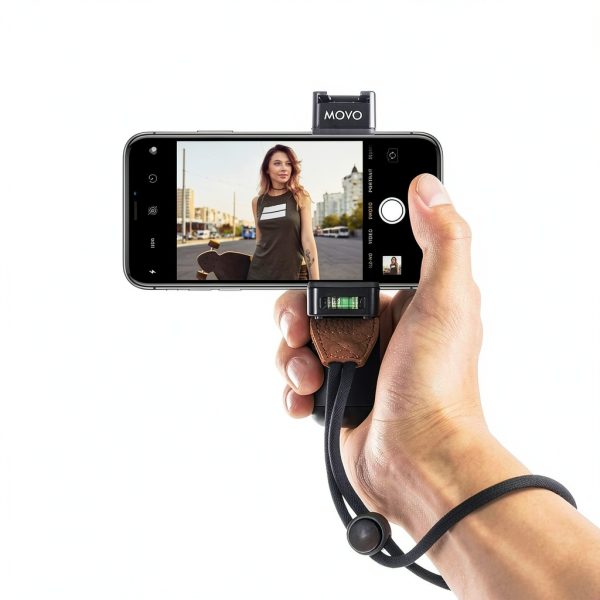 Movo Smartphone Grip Universal Design Padded Handle-1