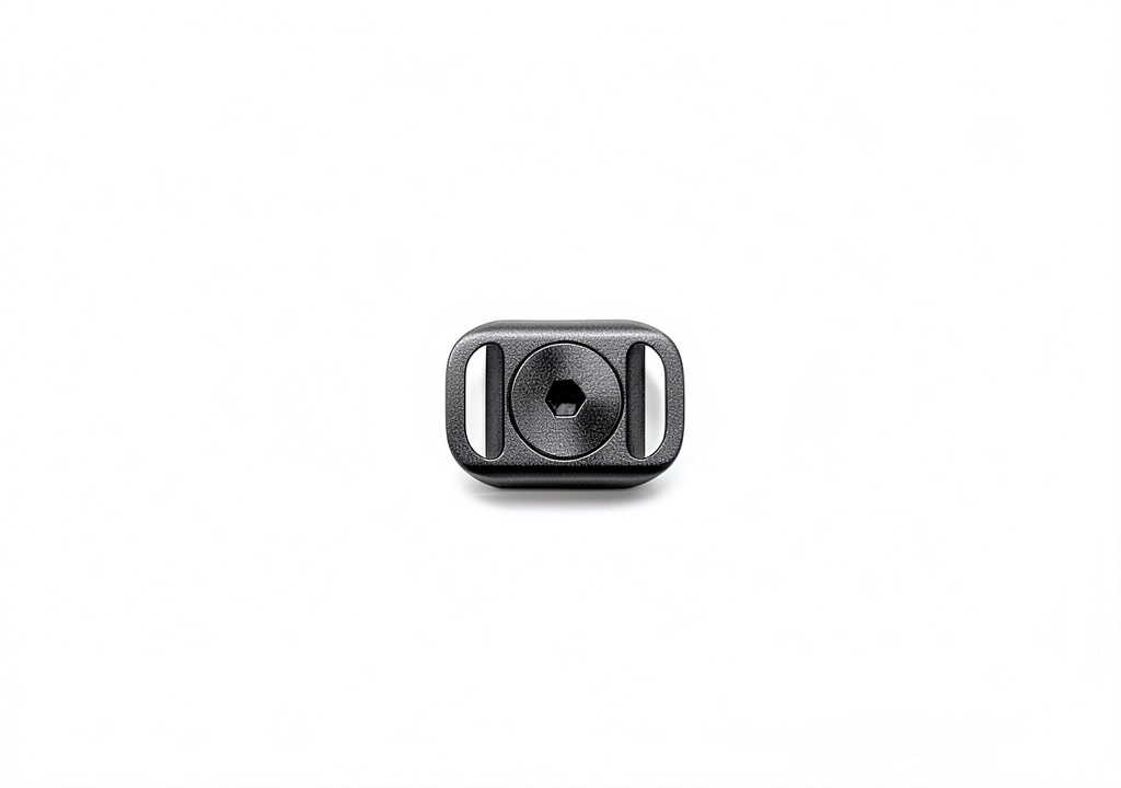 Installing Peak Design Anchor Mount Camera Strap Aluminum Accessory on a wooden desk