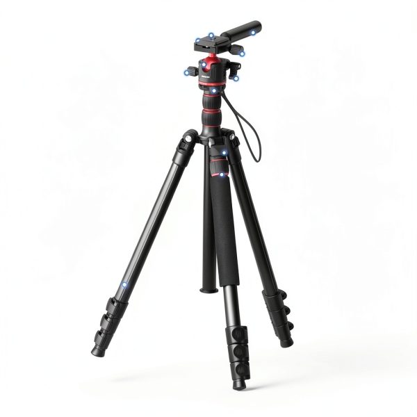 NEEWER Basics Tripod Monopod 360 Ball Head Arca Plate-7