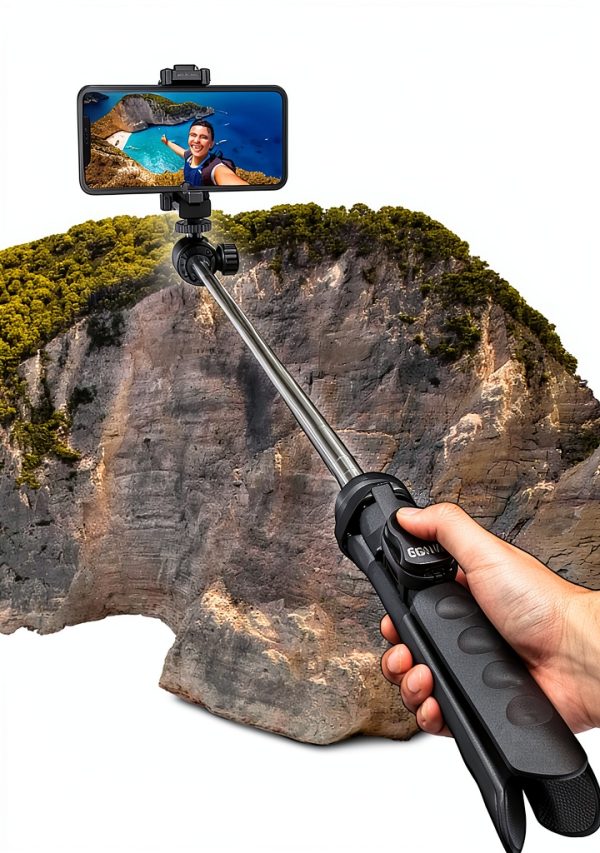 Bower Multipod Pro Foldable Tripod with Wireless Remote-10