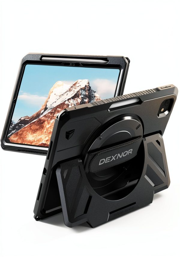 Dexnor iPad Pro 11 Case Rugged Protection Rotating Hand-1