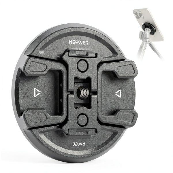 Neewer Magnetic Phone Tripod Mount Action Camera Adapter-0