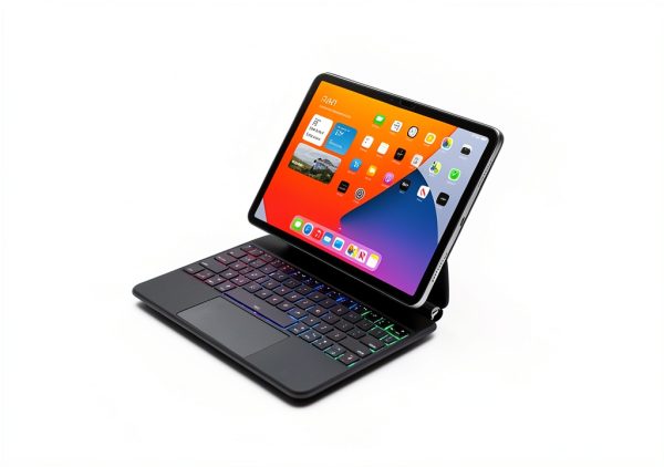 Adesso Portable Keyboard Cover iPad Pro Air Aluminum Slim-0