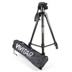 Vivitar Professional Tripod 62 Inch Fluid Head Quick Release-0
