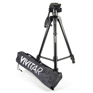 Vivitar Professional Tripod 62 Inch Fluid Head Quick Release-0