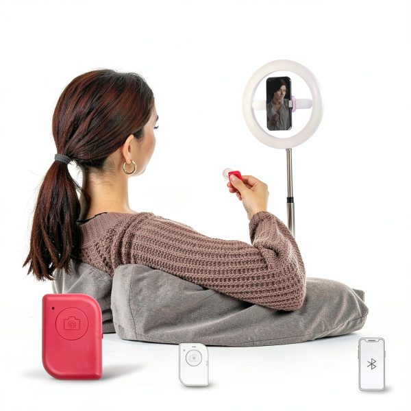 Neewer Entry Level LED Ring Light Stand Phone Holder-3