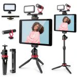 Movo Creator Kit iPad Video Audio Tripod Mount Light Mic-0