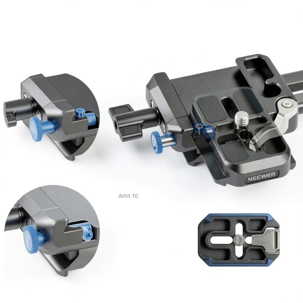 Neewer Foldable V Mount Battery Plate Arca Quick Release-3