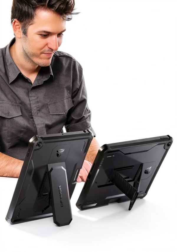 Dexnor iPad 9.7 Case with Screen Protector Kickstand-5