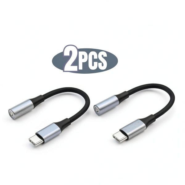 USB C to 35mm Audio Adapter 2Pack Compatible with iPhone 15-4