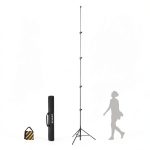 RAUBAY 16ft Tall Tripod Air Cushion Full Metal Sports-0