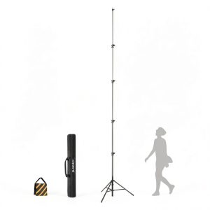 RAUBAY 16ft Tall Tripod Air Cushion Full Metal Sports-0
