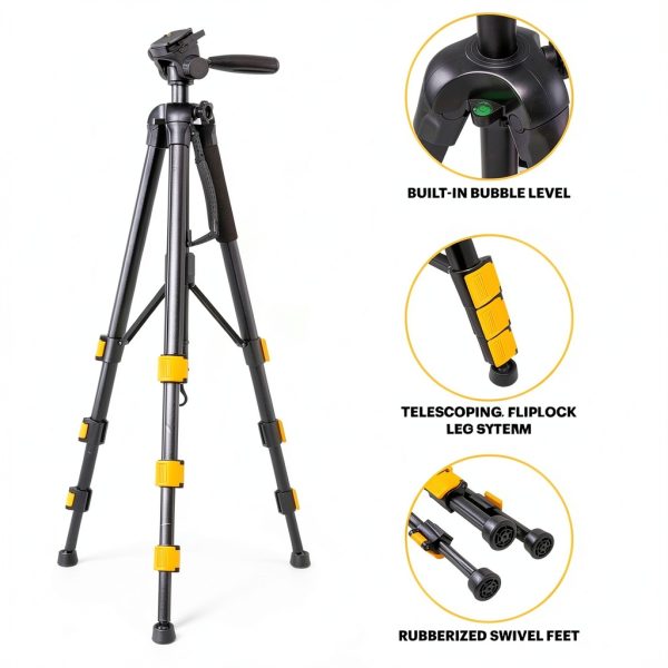 KODAK PhotoGear 2-in-1 Tripod Monopod Aluminum Travel-4