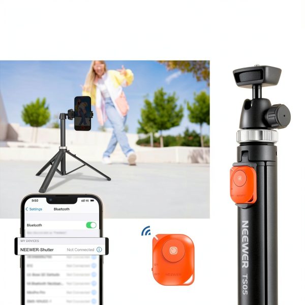 Neewer All Metal Travel Tripod for Phone Camera Vlogging-7