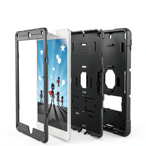 Entronix iPad Air Case Heavy Duty Protection Kickstand-2