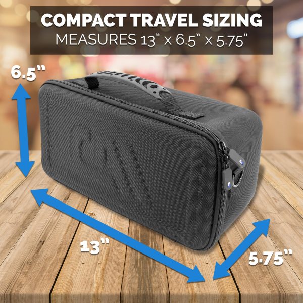 CASEMATIX Travel Case for Meeting Owl Cameras Rugged-6