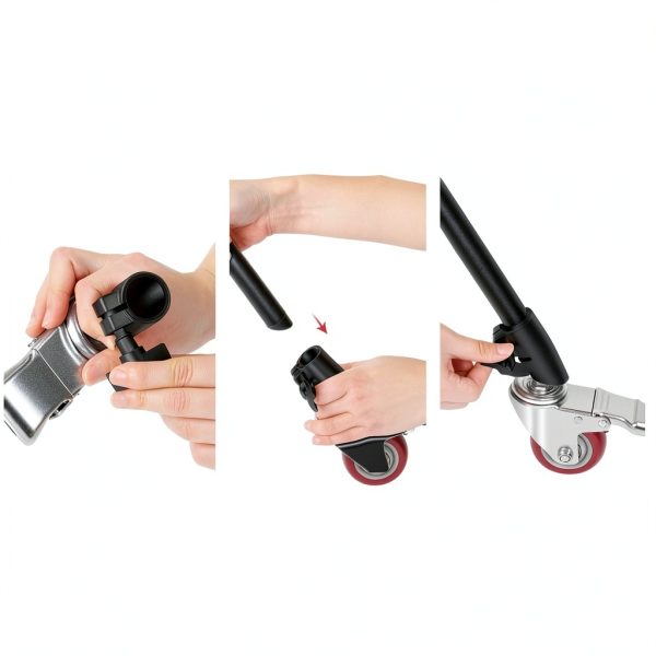 Neewer Heavy Duty Swivel Castors C Stand Wheels Studio-4