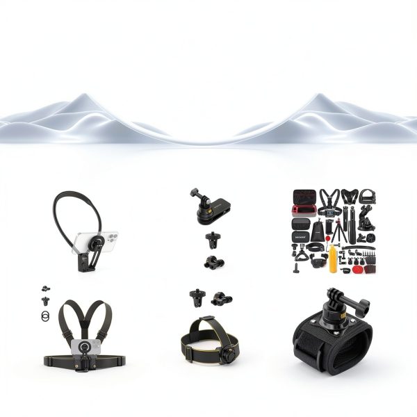 Neewer Action Camera Mount Adapter Aluminum Alloy 1/4 Screw-2