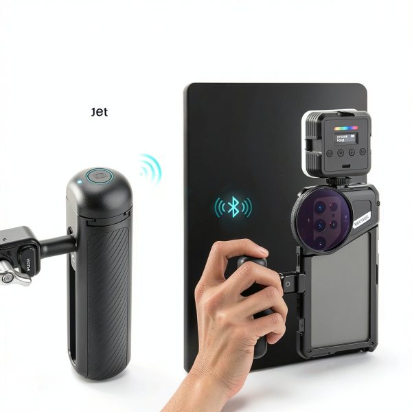 Neewer Cold Shoe Cover PA045E Bluetooth Side Handle-2