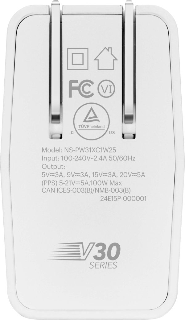 Insignia 100W USB-C GaN Wall Charger for Laptops-2