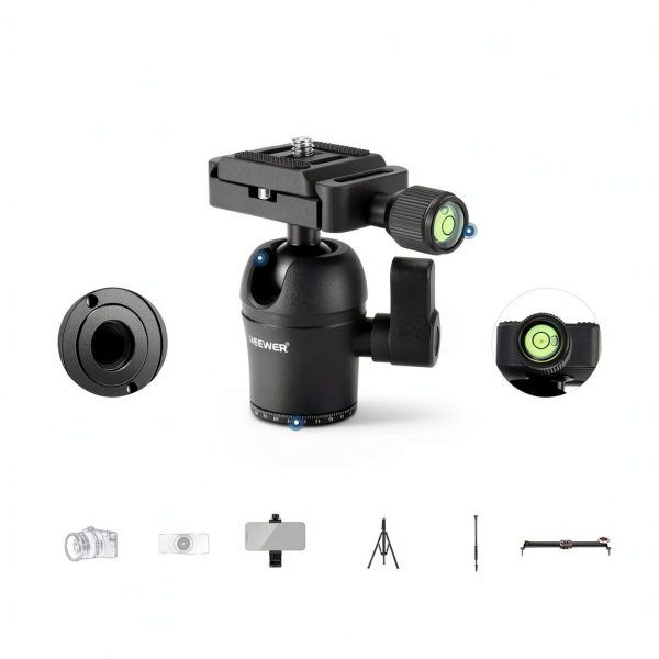 Neewer TP09 Carbon Fiber Tripod for iPhone Camera Travel-3