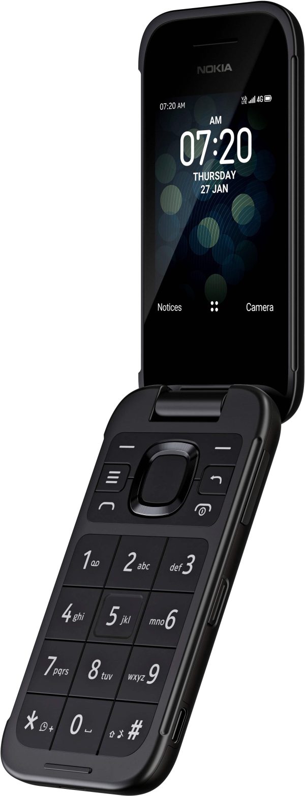 Nokia 2780 Flip Phone Unlocked Black Retro Design-1