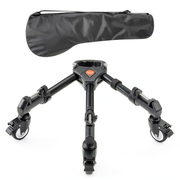 Neewer Tripod Dolly Heavy Duty 50lbs Capacity Smooth Wheels-0