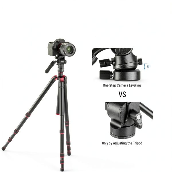 Neewer Tripod Fluid Head Arca Swiss Quick Leveling Vlogging-1