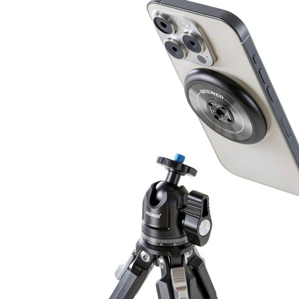 Neewer Magnetic Phone Tripod Mount Adapter MagSafe-4