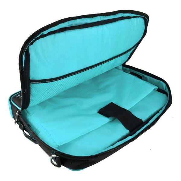 Aqua Tablet Shoulder Bag Water Resistant Nylon Travel-5