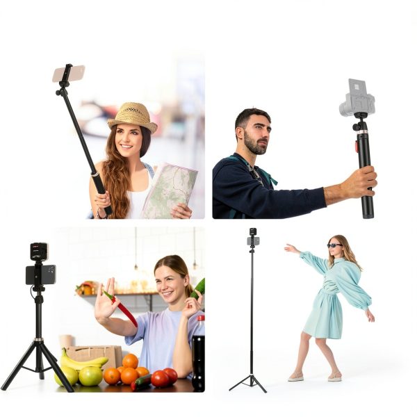 Neewer All Metal Travel Tripod for Phone Camera Vlogging-8