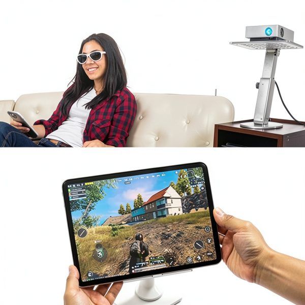 Pavo Tablet Stand Ergonomic Rotating Base Folding Arm-4