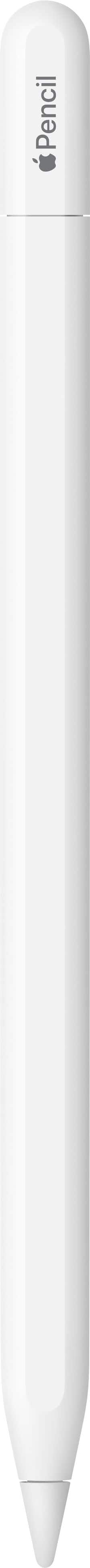 Refurbished Apple Pencil USB-C attached to an iPad