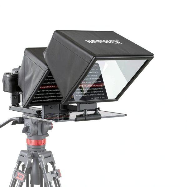 Neewer X12B Teleprompter Aluminum Alloy No Assembly Remote-1