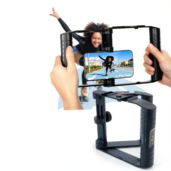 Movo SPR-20 Smartphone Video Cage Rig Flexible Filming-1