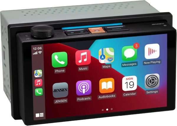 Jensen J5UP7 Double DIN Receiver CarPlay Android Auto-0